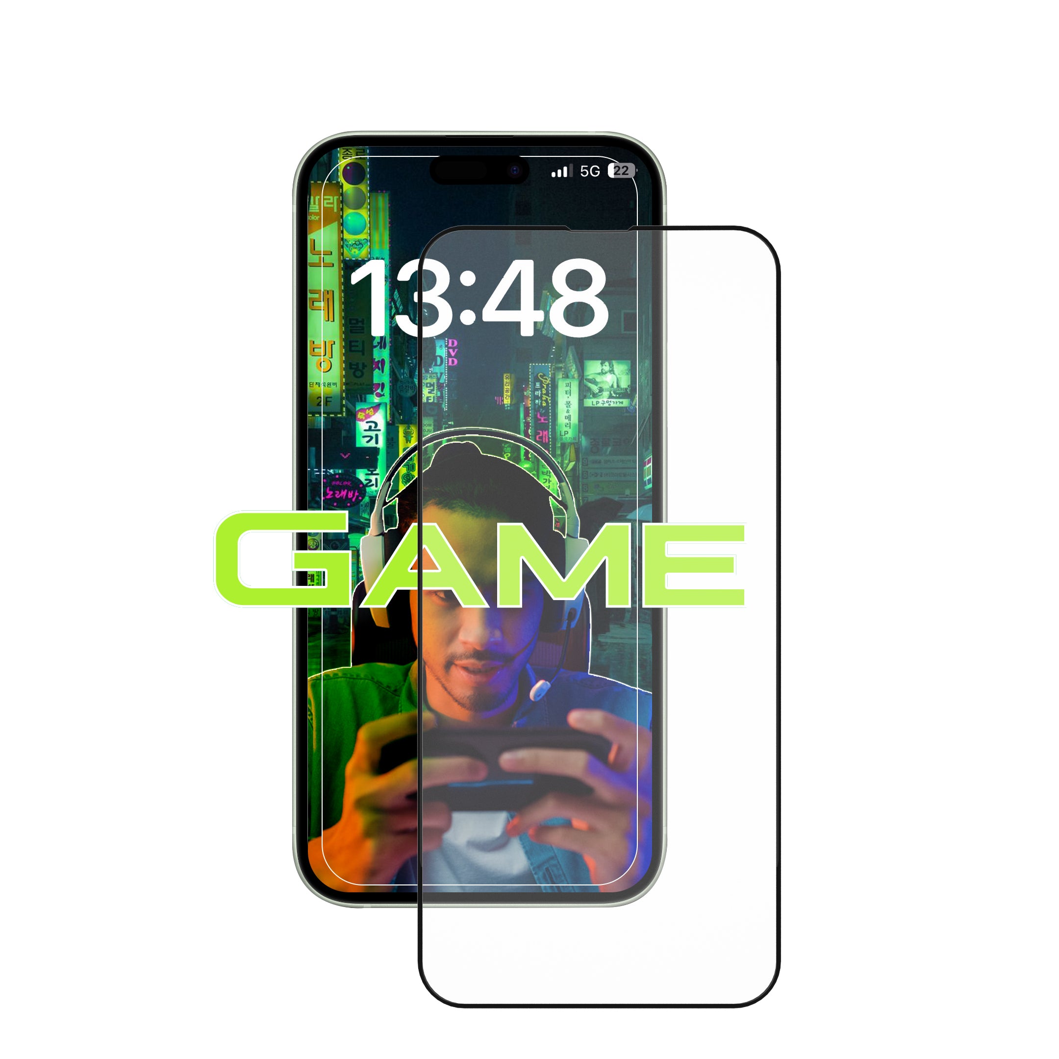 كڤر حماية شاشة 2.5D لهاتف IPHONE 16 PRO MAX مضاد للبصمات من Anank كڤر حماية شاشة 2.5D لهاتف IPHONE 16 PRO MAX مضاد للبصمات من Anank